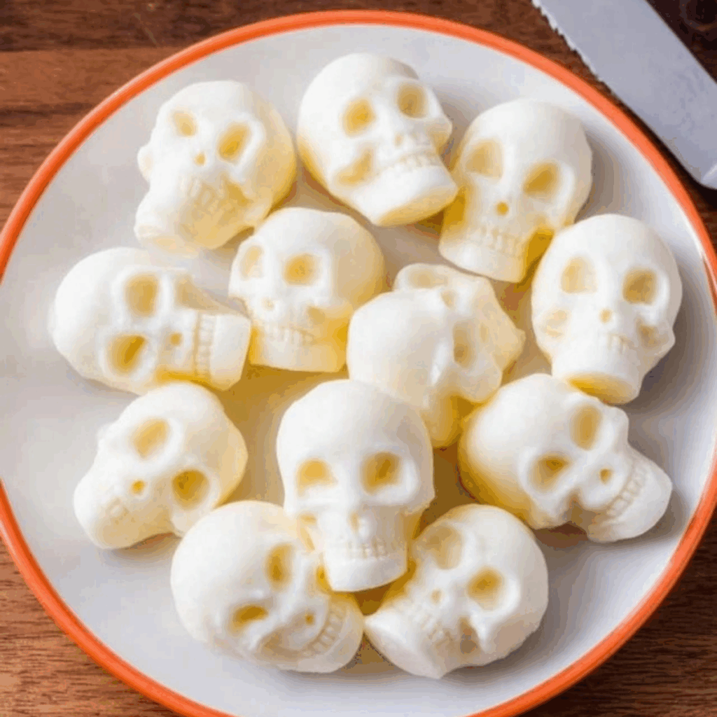 Mozzarella Cheese Skulls (3)