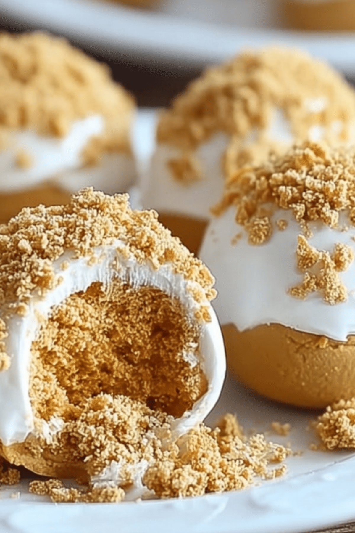 No Bake Pumpkin Cheesecake Balls dessert