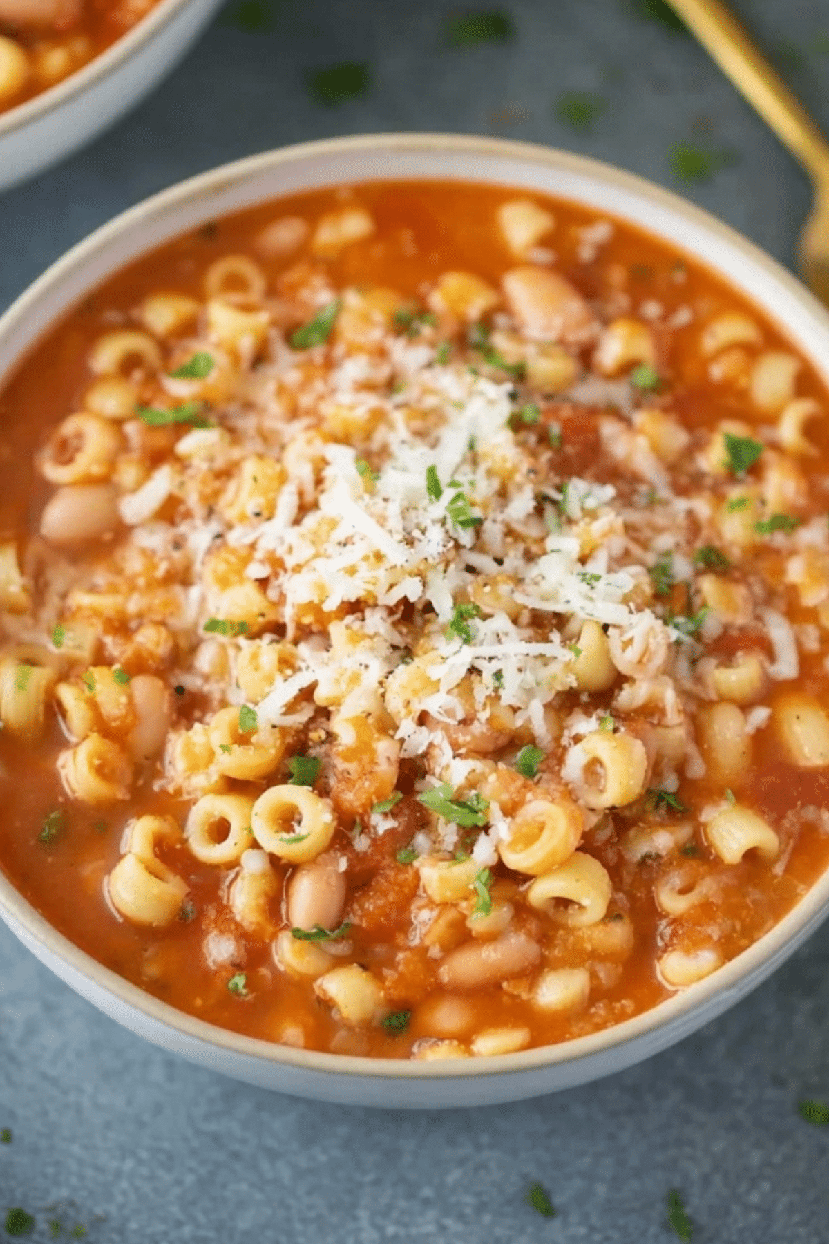 Pasta Fagioli - A hearty and comforting Italian soup