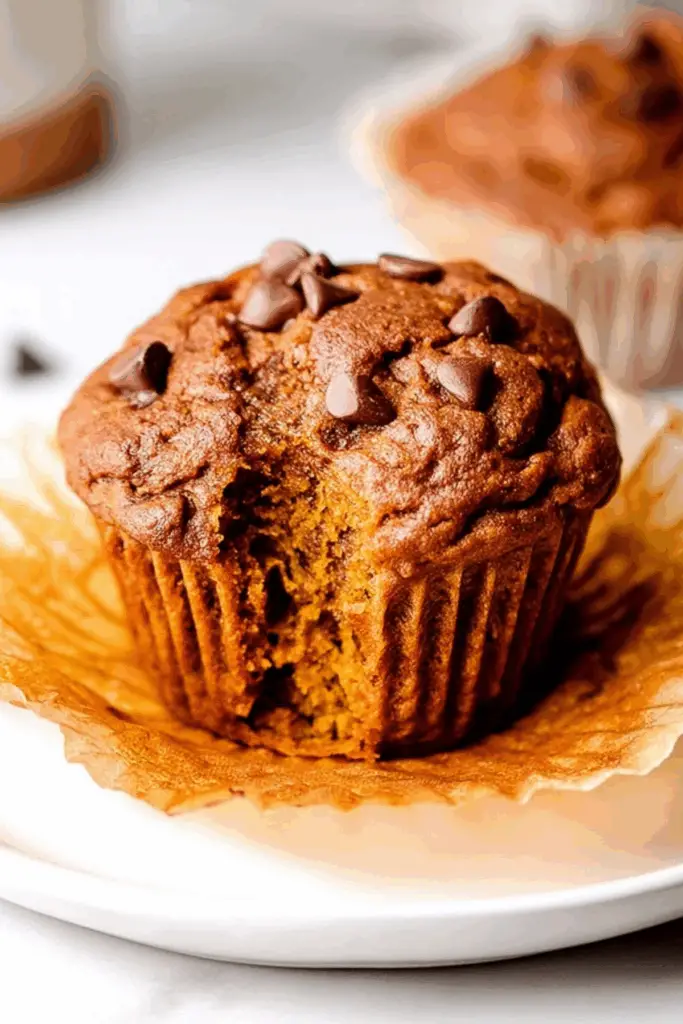 Pumpkin Protein Muffins Recipe with fall spices and protein boost