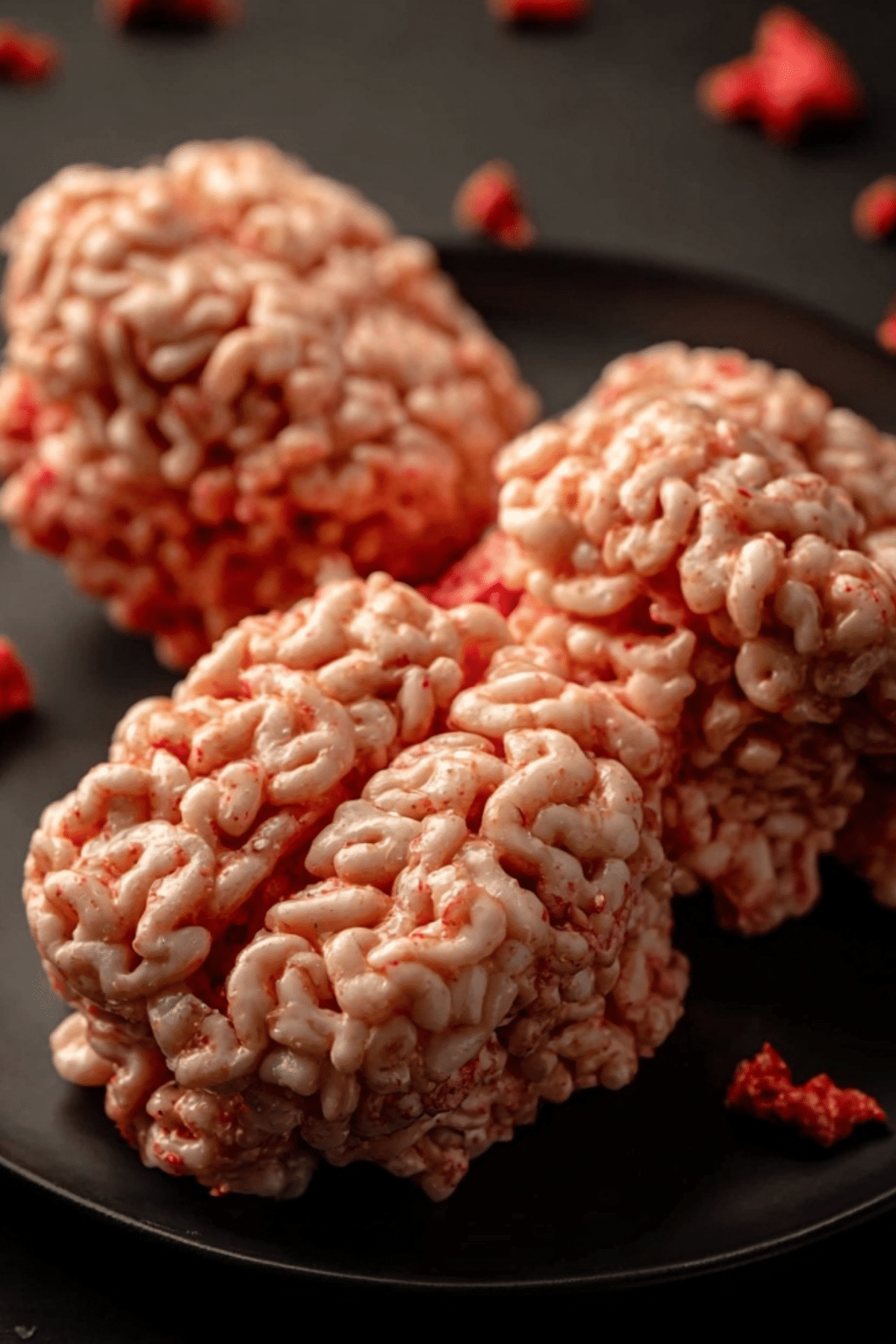 Rice Krispies Brains Halloween treat recipe