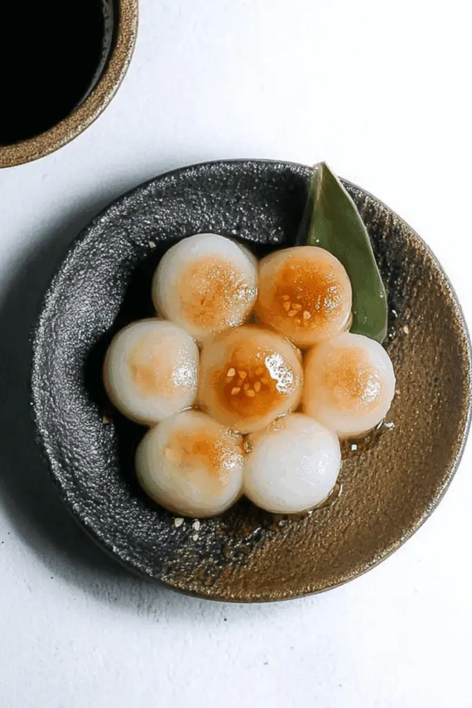 Shiratama Dango - Soft and Chewy Japanese Rice Dumplings