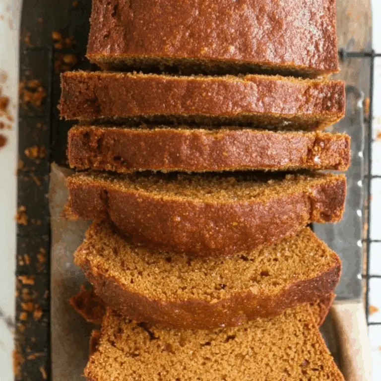Sourdough pumpkin bread fresh out of the oven