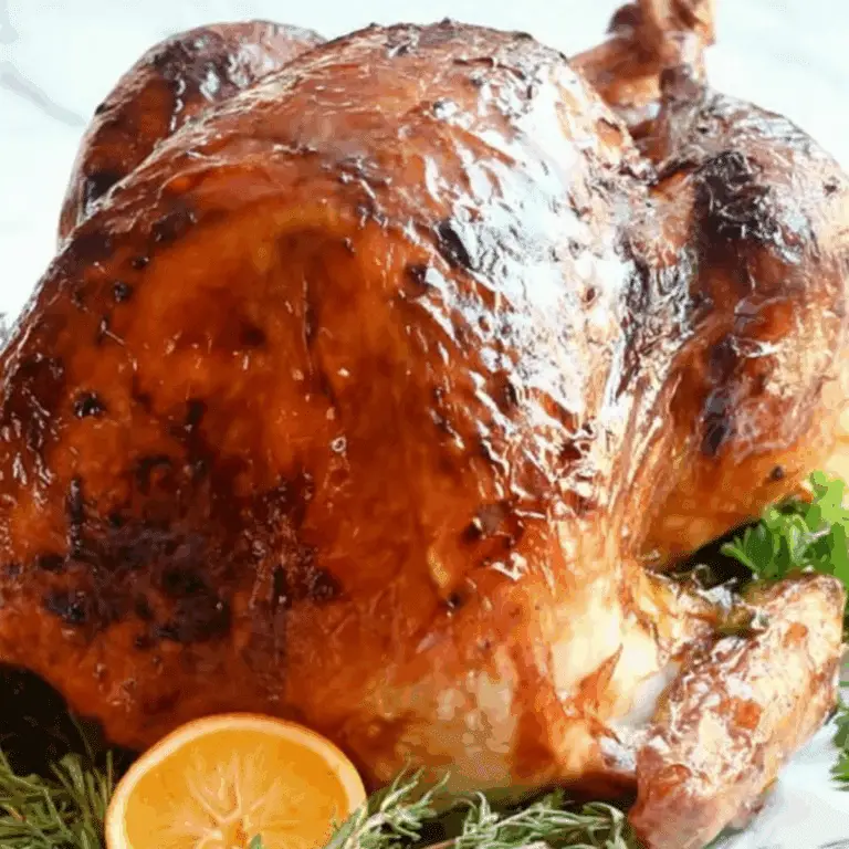 Super Juicy Turkey Baked In Cheesecloth recipe with herb butter rub