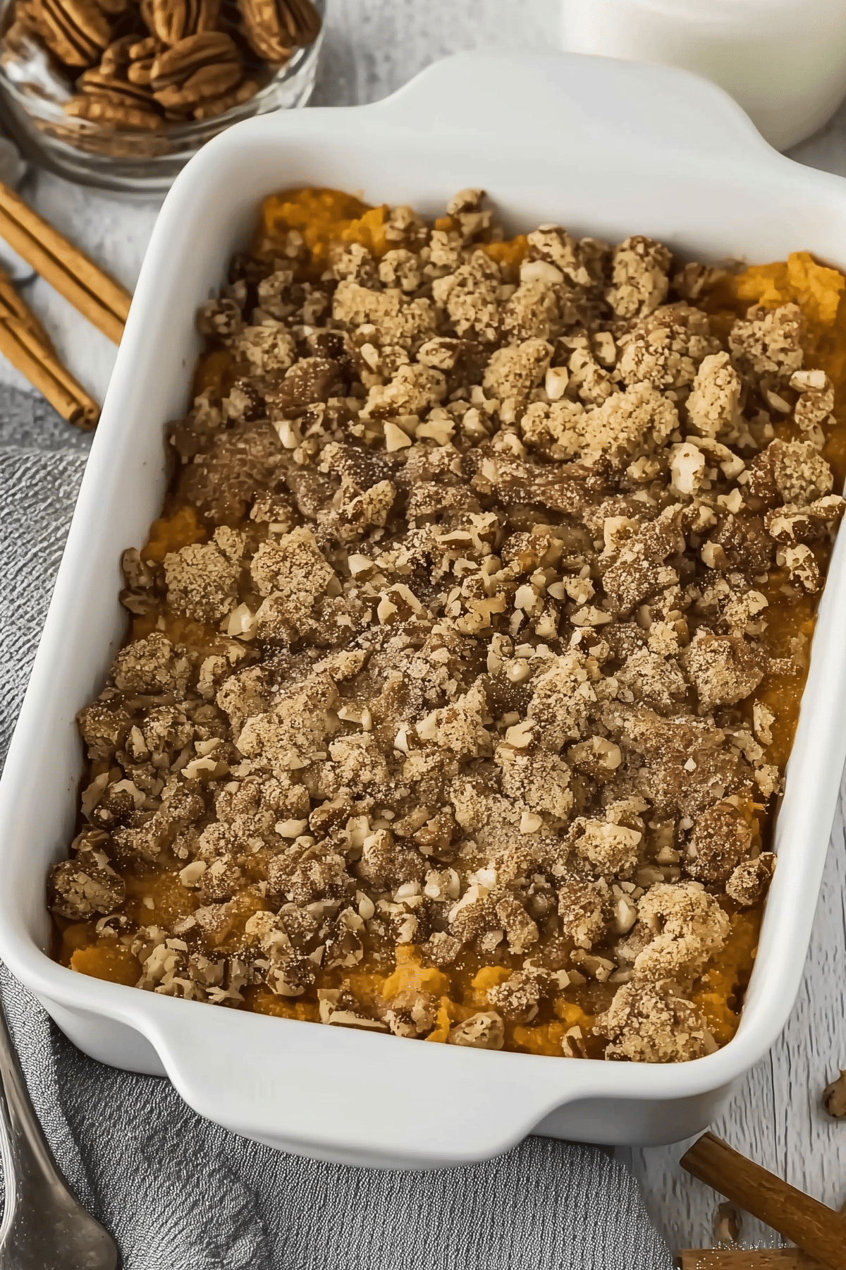 Sweet Potato Casserole with Pecans Easy Tips