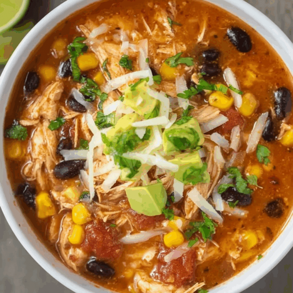 Taco Soup with Chicken: A Quick and Healthy Comfort Dish - Mucha Munch