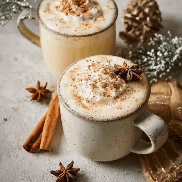 Cozy Eggnog Latte Recipe