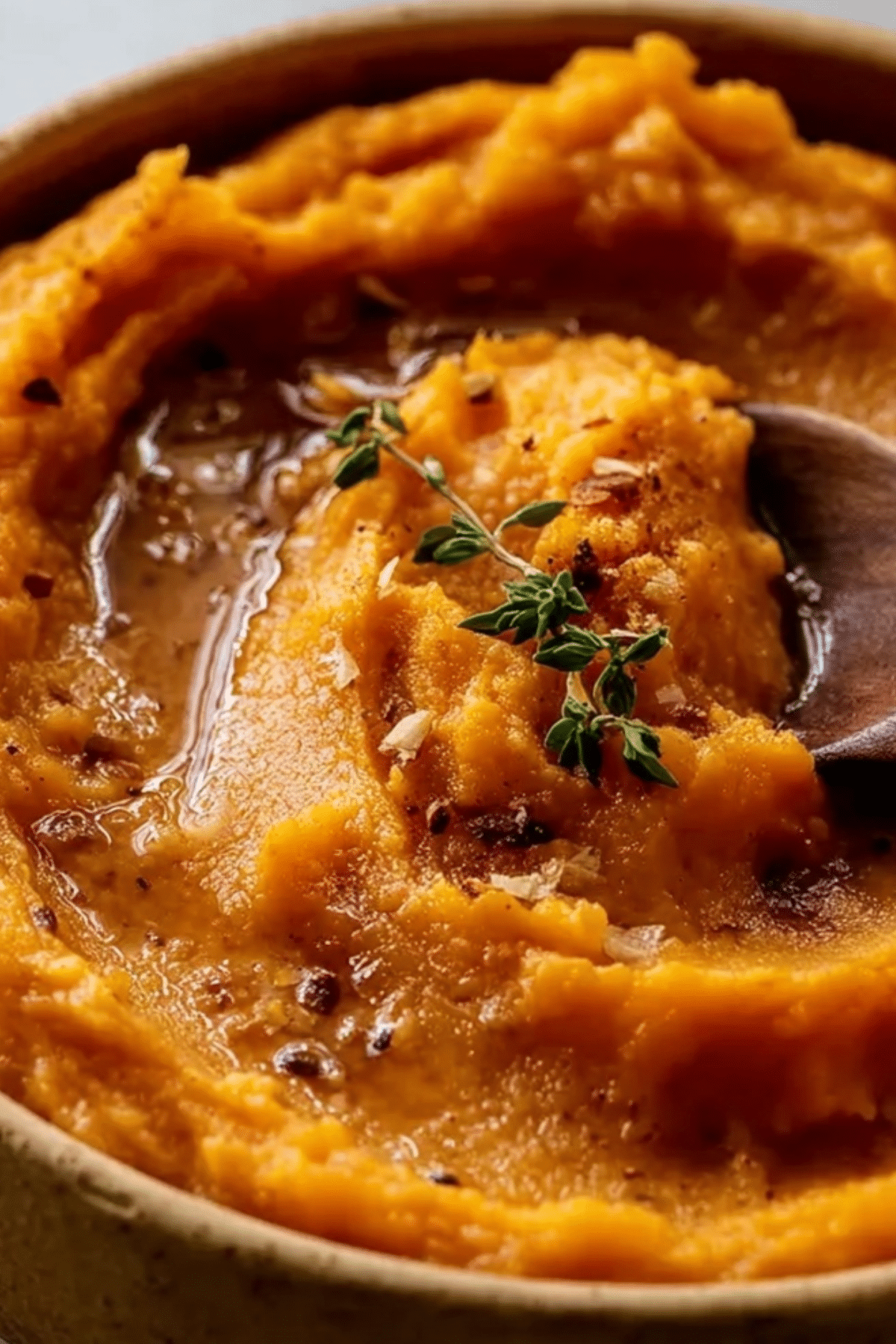 Creamy Sweet Potato Mash with Nutty Brown Butter recipe