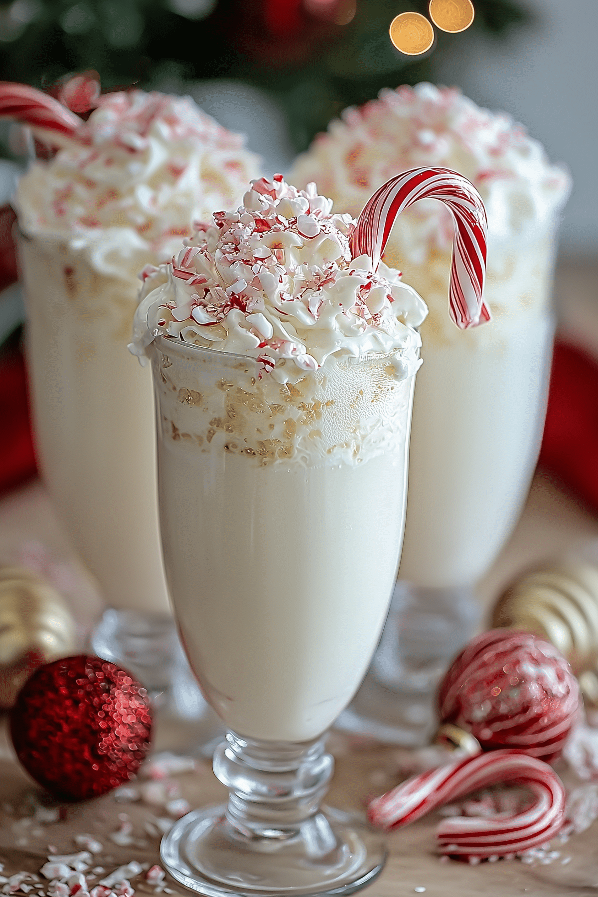 Festive Peppermint Christmas Float