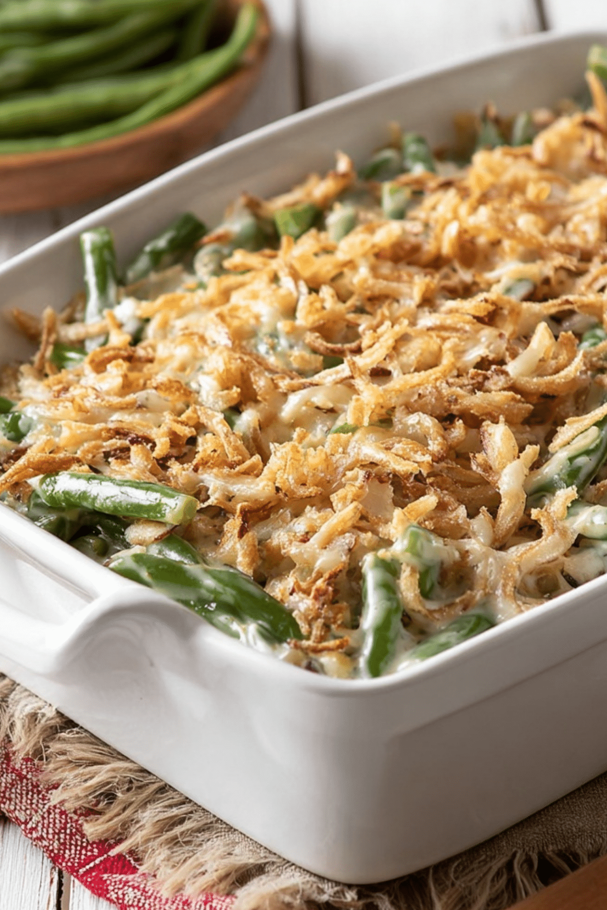 Green Bean Casserole with Cream Cheese recipe