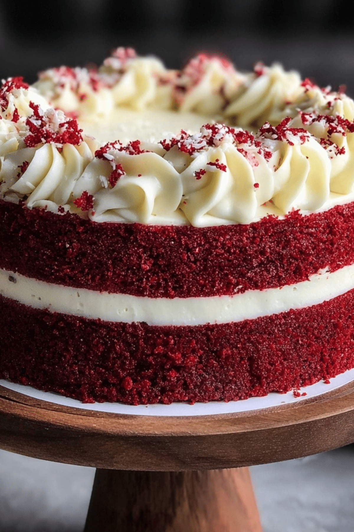 Irresistible Perfect Red Velvet Cake with Cream Cheese Frosting