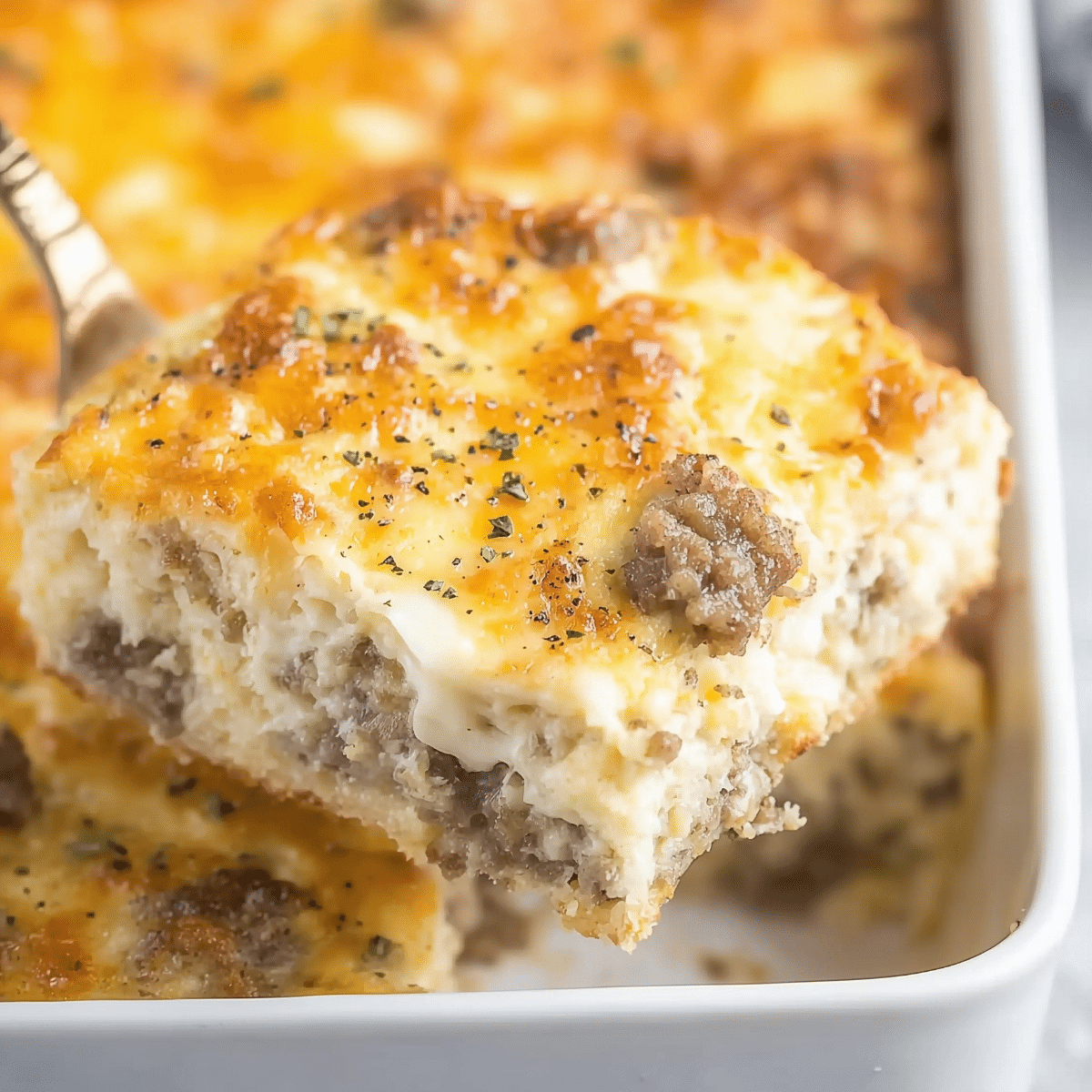 Biscuits And Gravy Breakfast Casserole Easy Recipe Mucha Munch