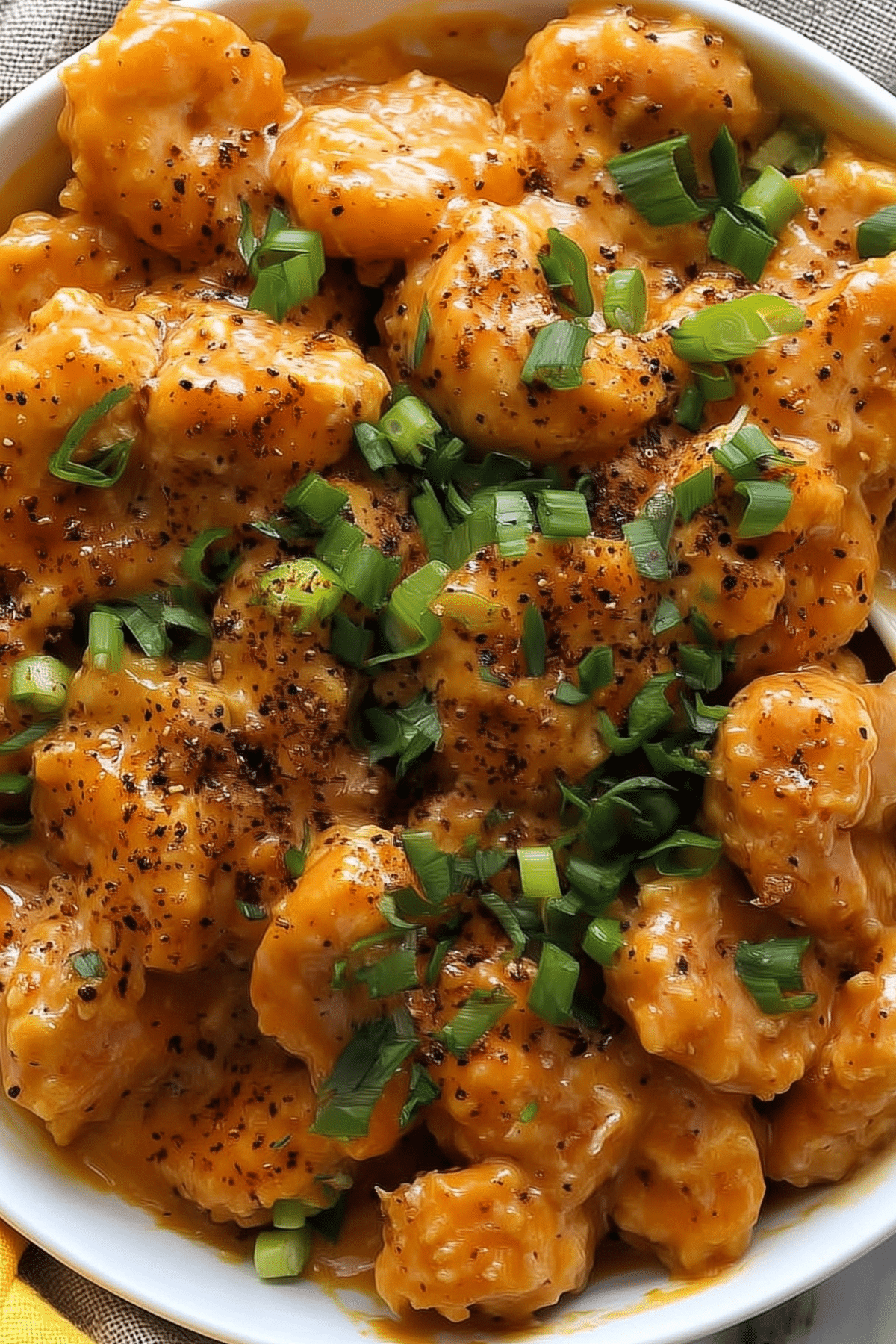 Crispy Bang Bang Shrimp with sweet and spicy sauce
