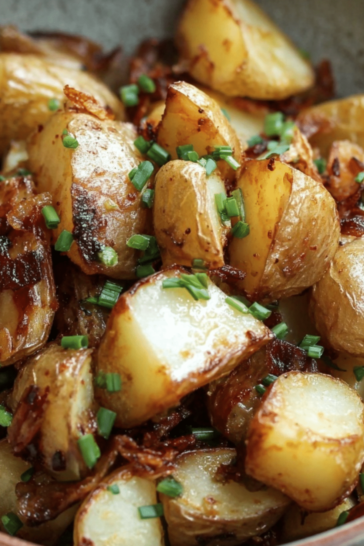 Bangin’ Breakfast Potatoes recipe crispy potatoes with seasoning