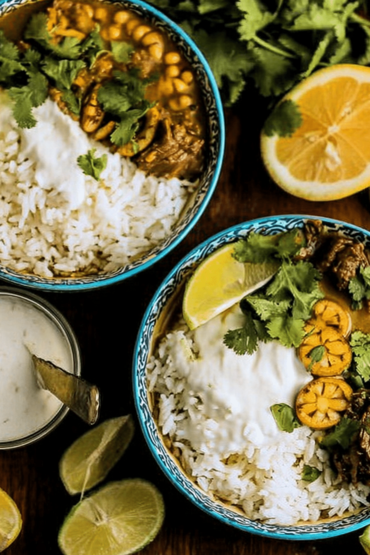 Moroccan Lamb Stew with apricots and spices in Instant Pot