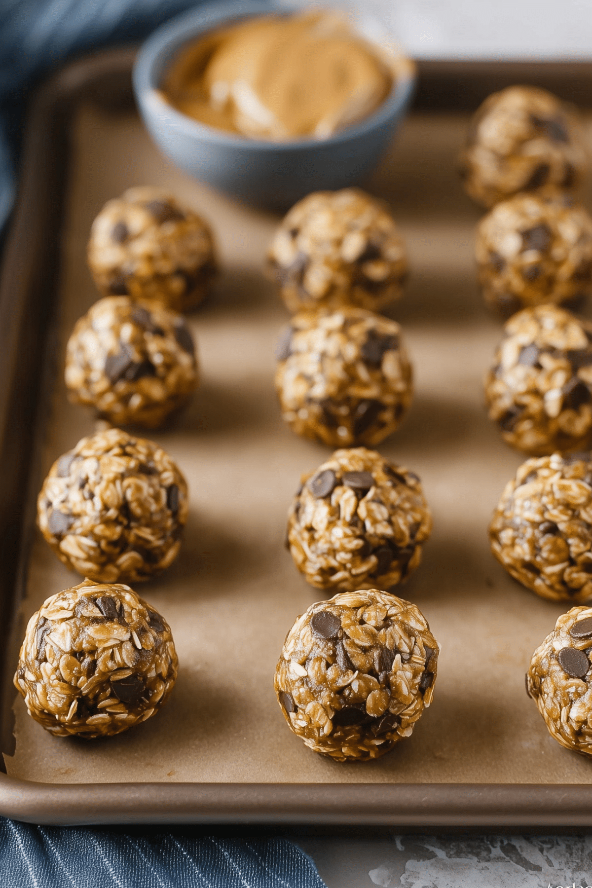 Peanut Butter Oat Balls - No-Bake Healthy Snack Recipe