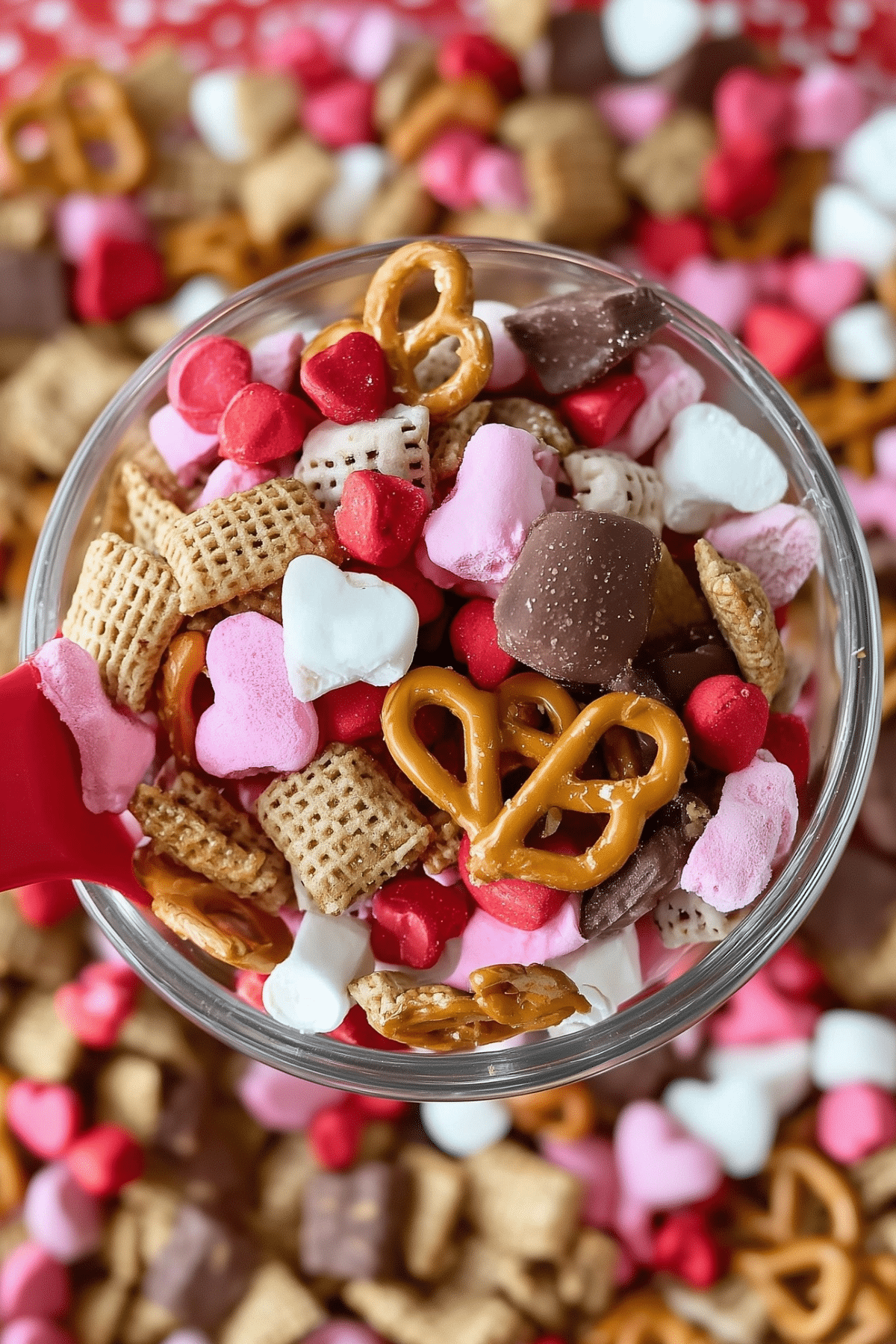 Valentine Sweet and Salty Snack Mix Recipe