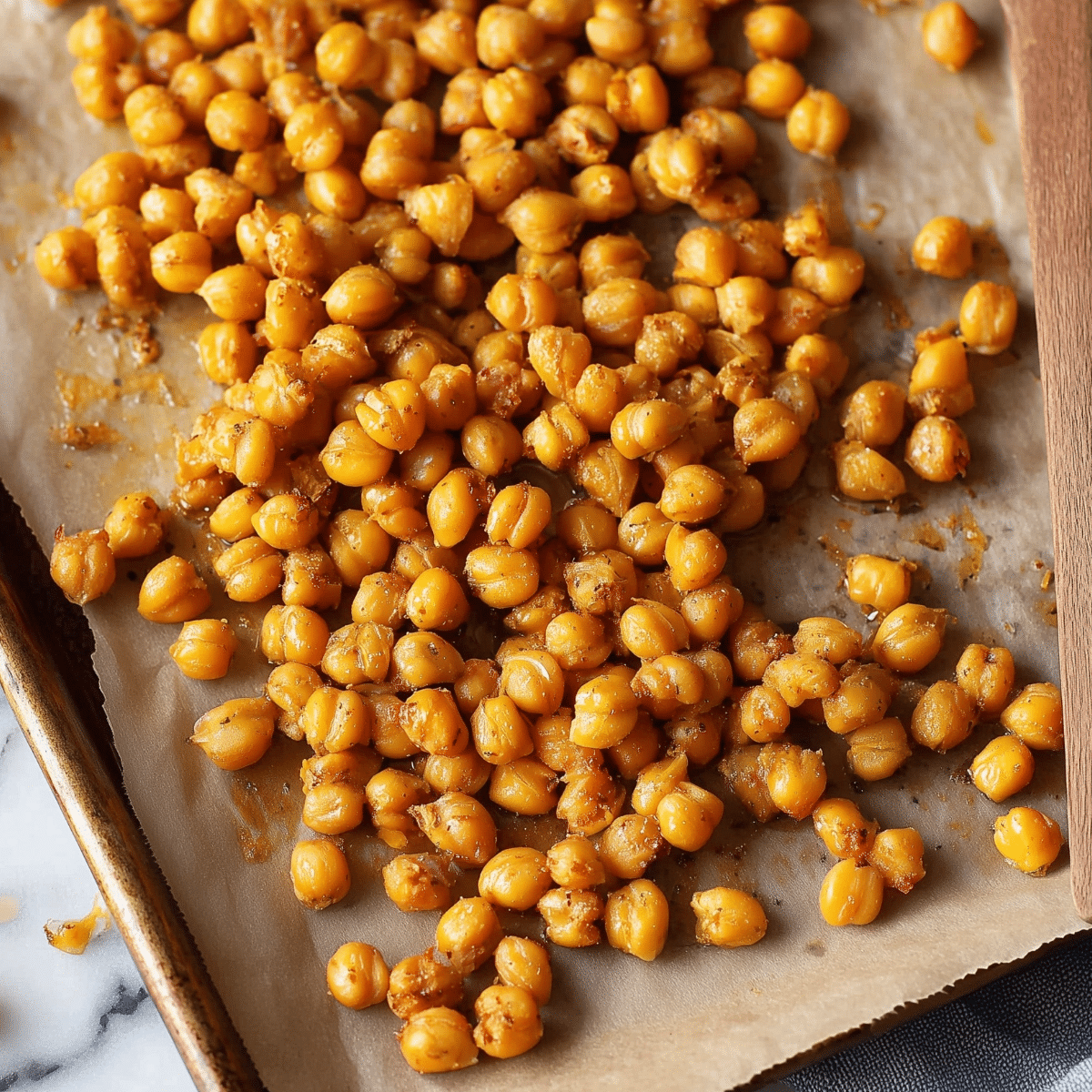 Crispy Roasted Chickpeas – Easy Healthy Snack Recipe - Mucha Munch
