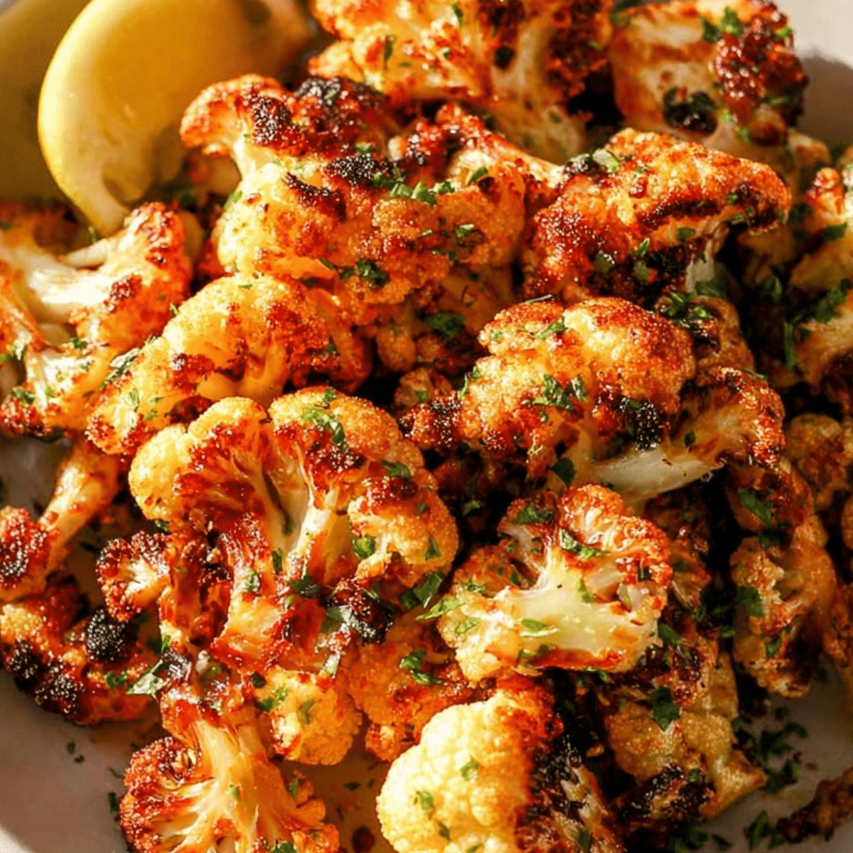 Parmesan Roasted Cauliflower – Crispy & Cheesy Recipe - Mucha Munch