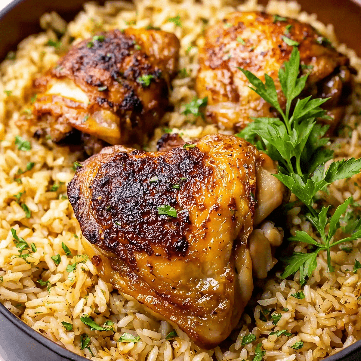 Chicken Rice Tip With Chicken Thigh with Rice: Easy & Flavorful Dinner - Mucha Munch