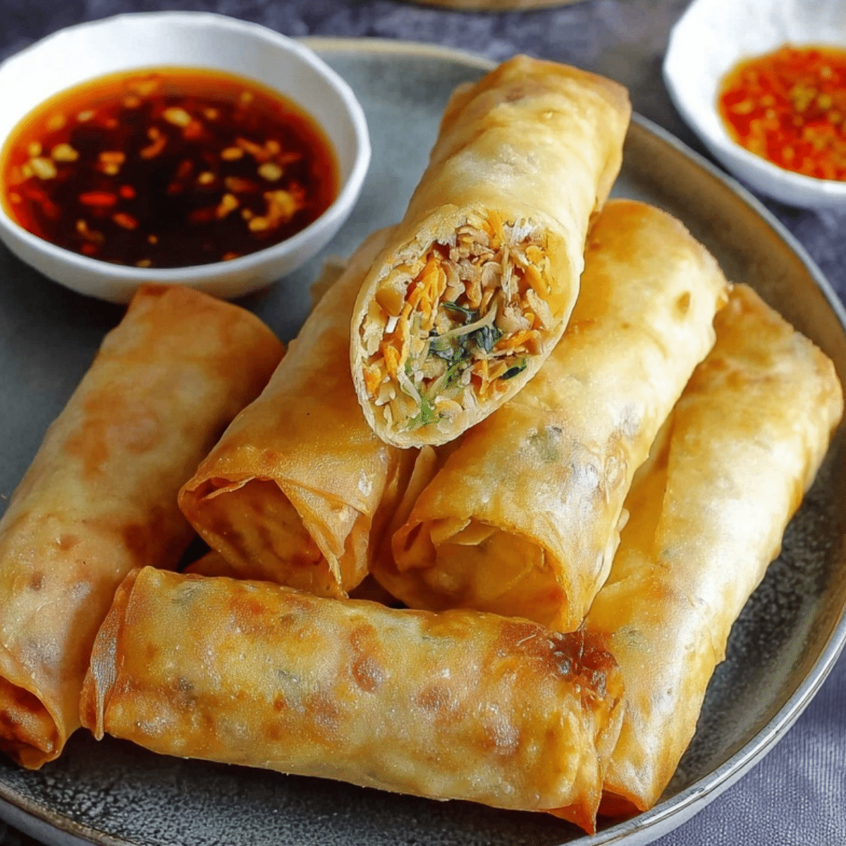 Chinese Spring Rolls – Crispy Homemade Favorite - Mucha Munch