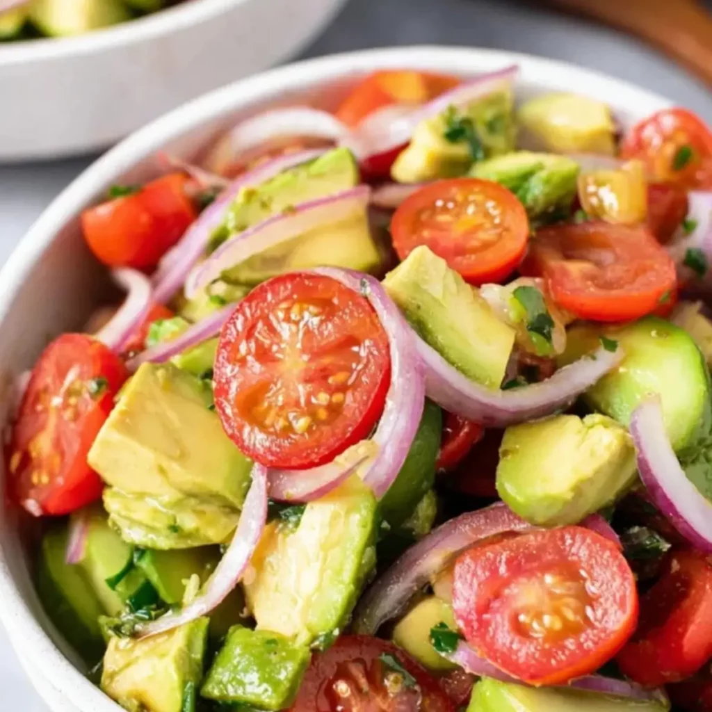 Avocado Salad with Tomato Website reference