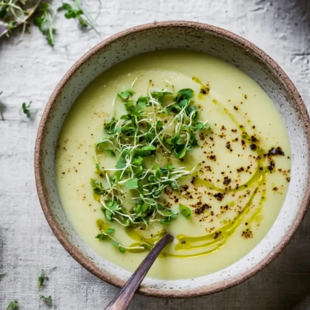 Cauliflower Leek Soup