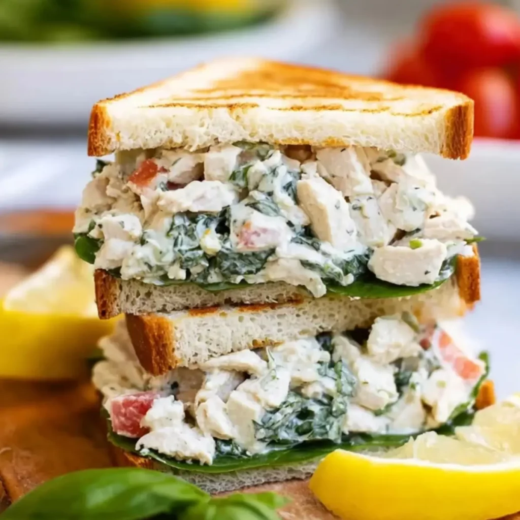 Lemon Basil Chicken Salad