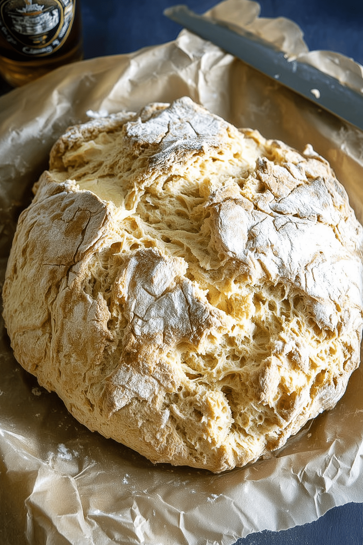 St Patrick’s Day Irish Soda Bread fresh baked traditional Irish bread loaf