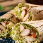 "Chicken Caesar Salad Wraps - easy and delicious recipe"