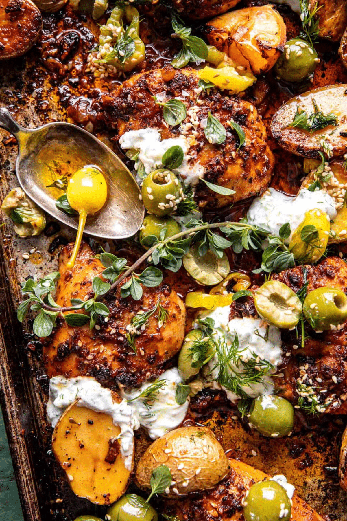 Lemon Balsamic Chicken and Potatoes