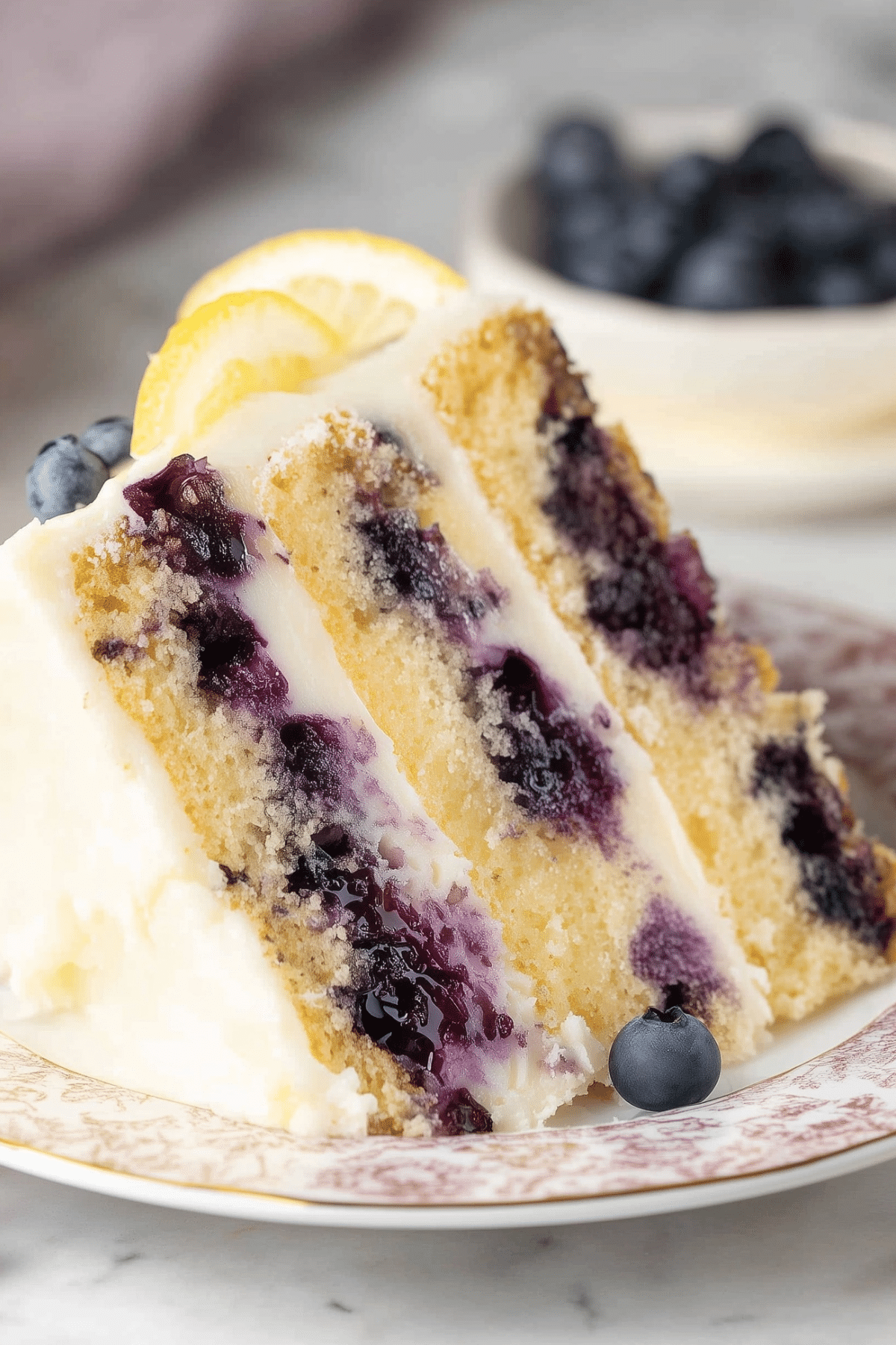 Lemon Blueberry Cake
