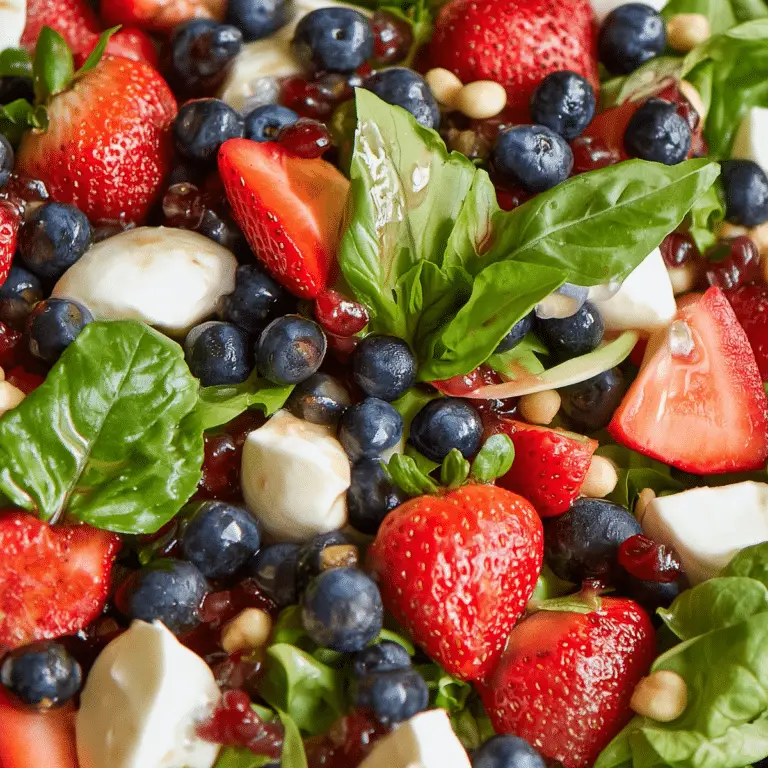 Berry Caprese Salad Easy Summer Favorite