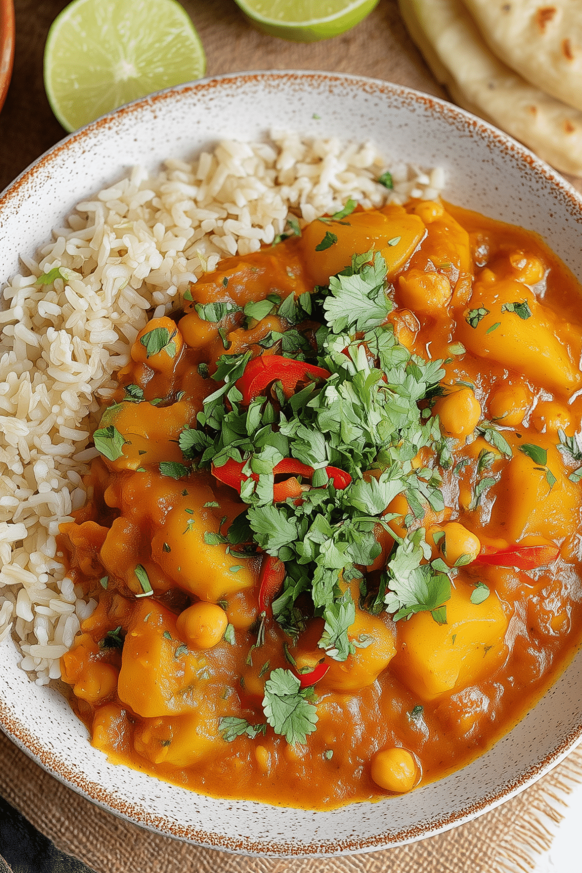 Chickpea And Potato Curry – Easy Comforting Recipe - Mucha Munch