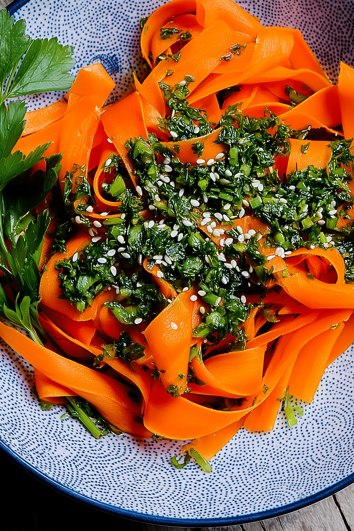 Vibrant Carrot Ribbon Salad